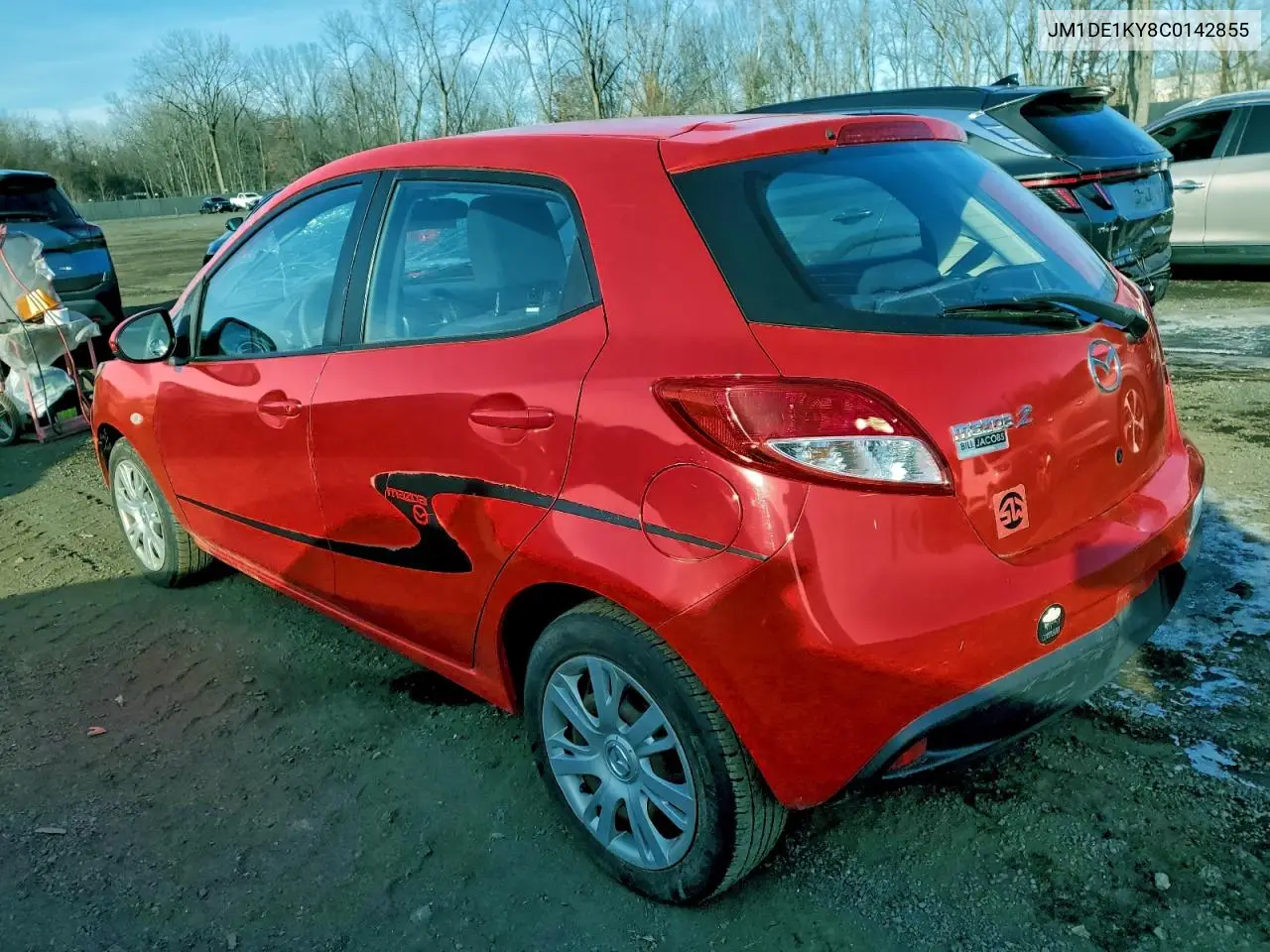 JM1DE1KY8C0142855 2012 Mazda Mazda2