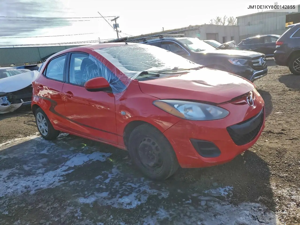 JM1DE1KY8C0142855 2012 Mazda Mazda2