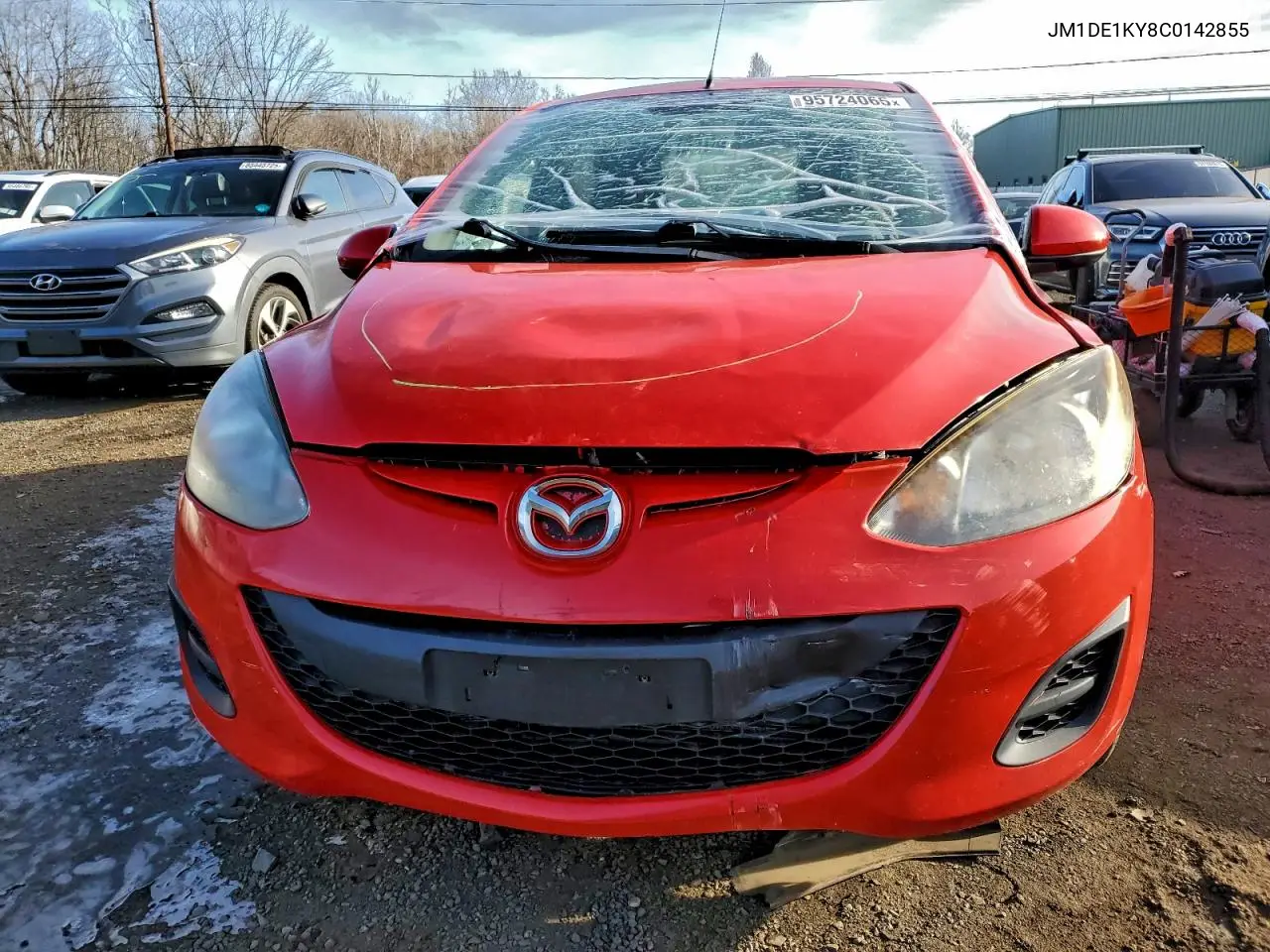 JM1DE1KY8C0142855 2012 Mazda Mazda2
