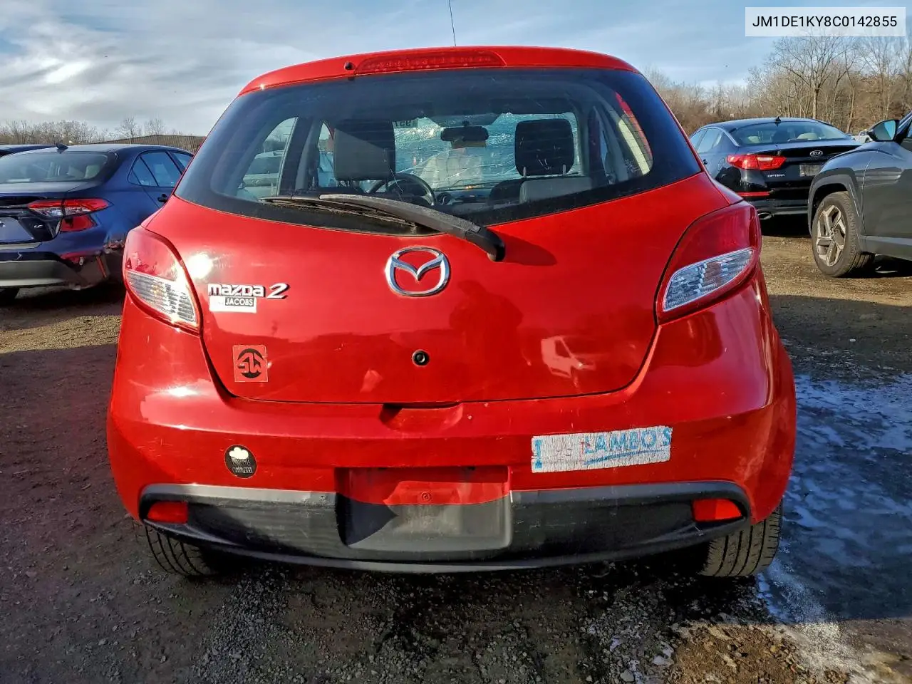 JM1DE1KY8C0142855 2012 Mazda Mazda2