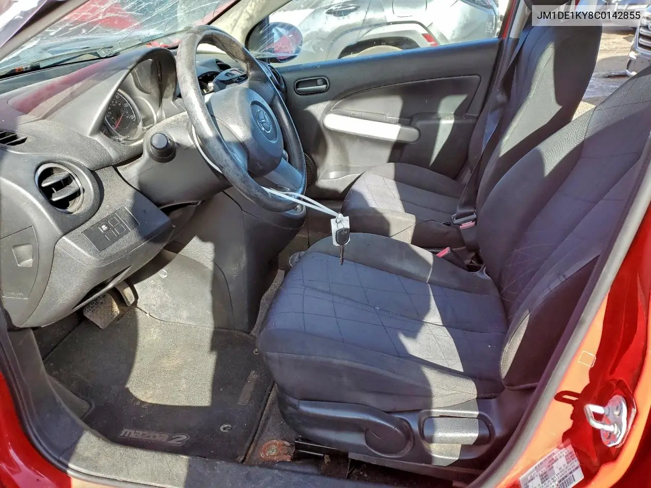 JM1DE1KY8C0142855 2012 Mazda Mazda2