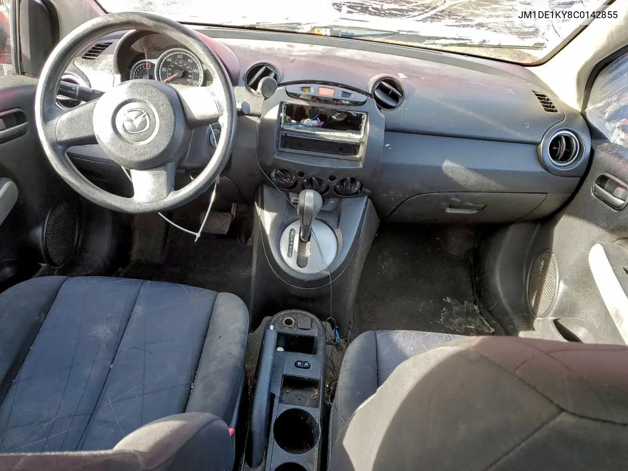 JM1DE1KY8C0142855 2012 Mazda Mazda2