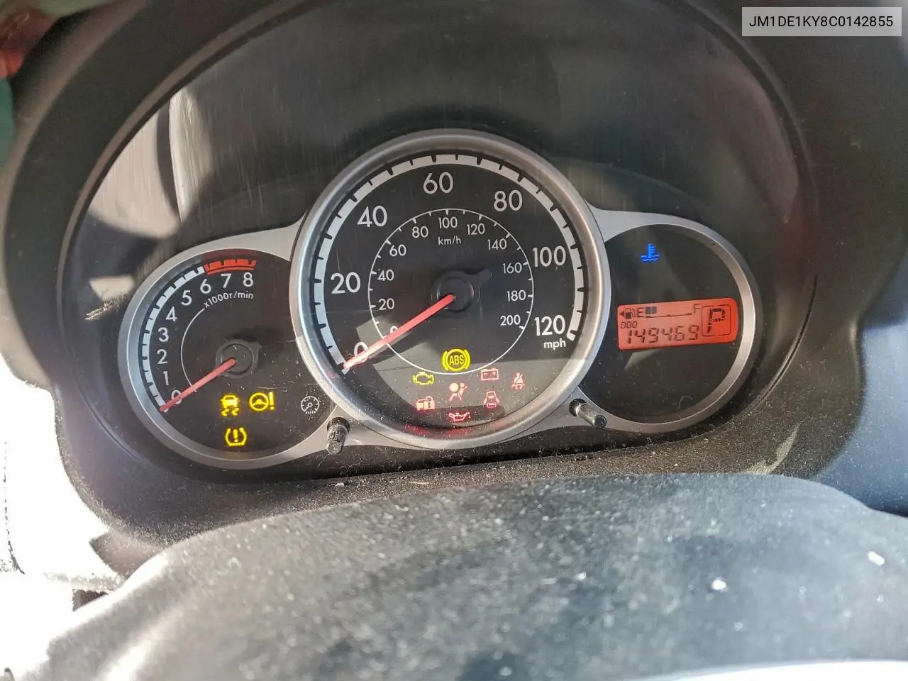 JM1DE1KY8C0142855 2012 Mazda Mazda2