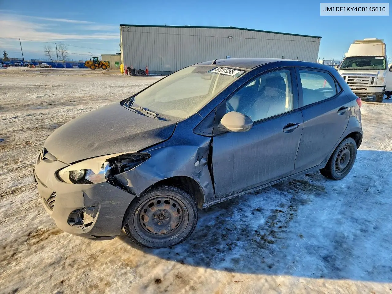 JM1DE1KY4C0145610 2012 Mazda Mazda2