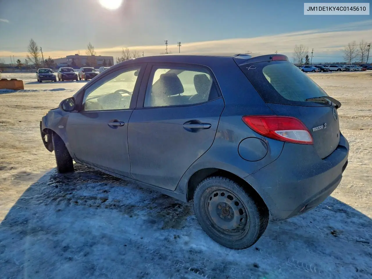 JM1DE1KY4C0145610 2012 Mazda Mazda2