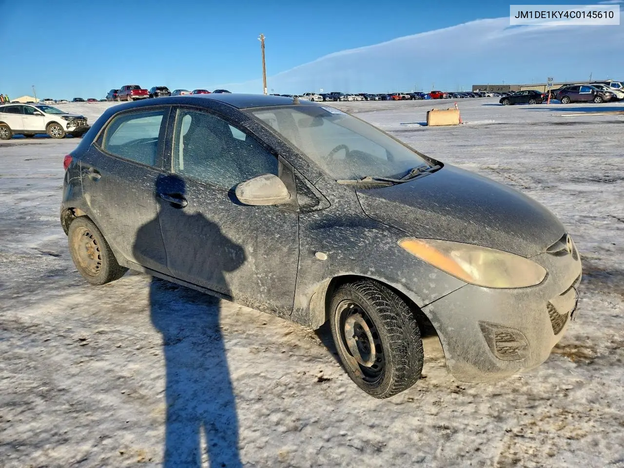 JM1DE1KY4C0145610 2012 Mazda Mazda2