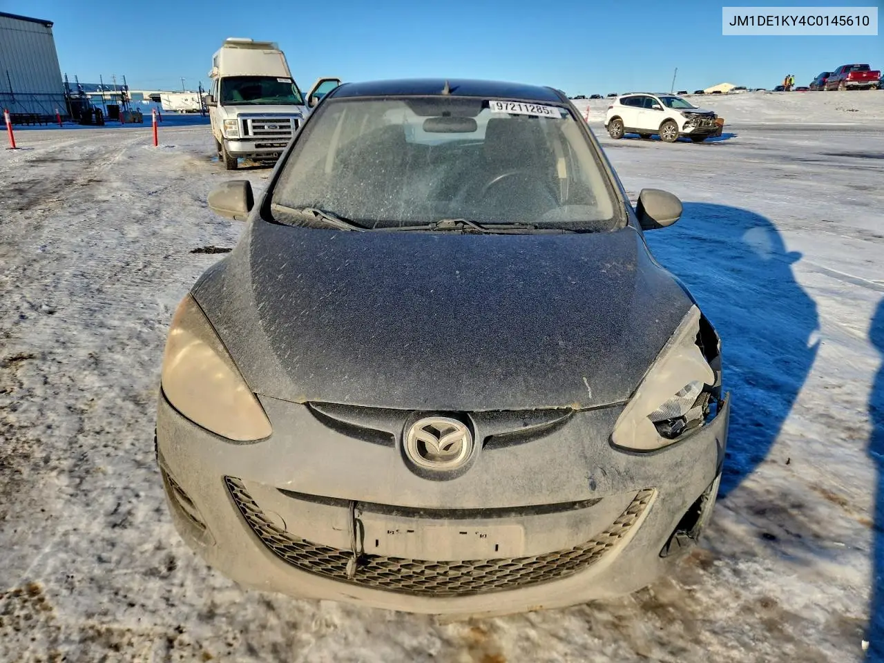 JM1DE1KY4C0145610 2012 Mazda Mazda2