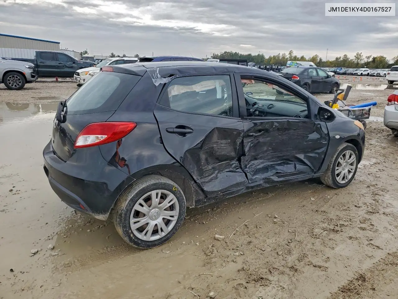 JM1DE1KY4D0167527 2013 Mazda Mazda2