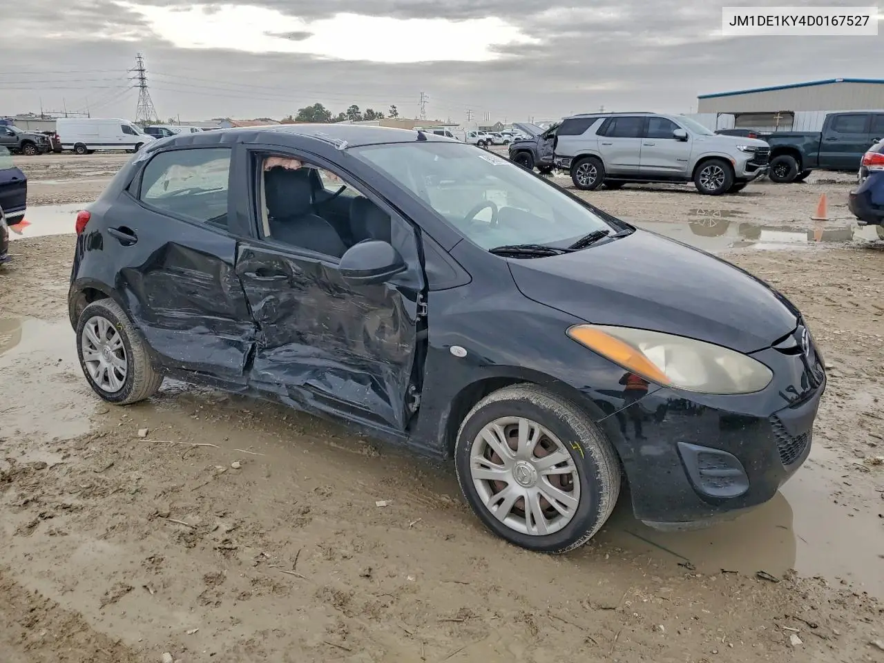 JM1DE1KY4D0167527 2013 Mazda Mazda2