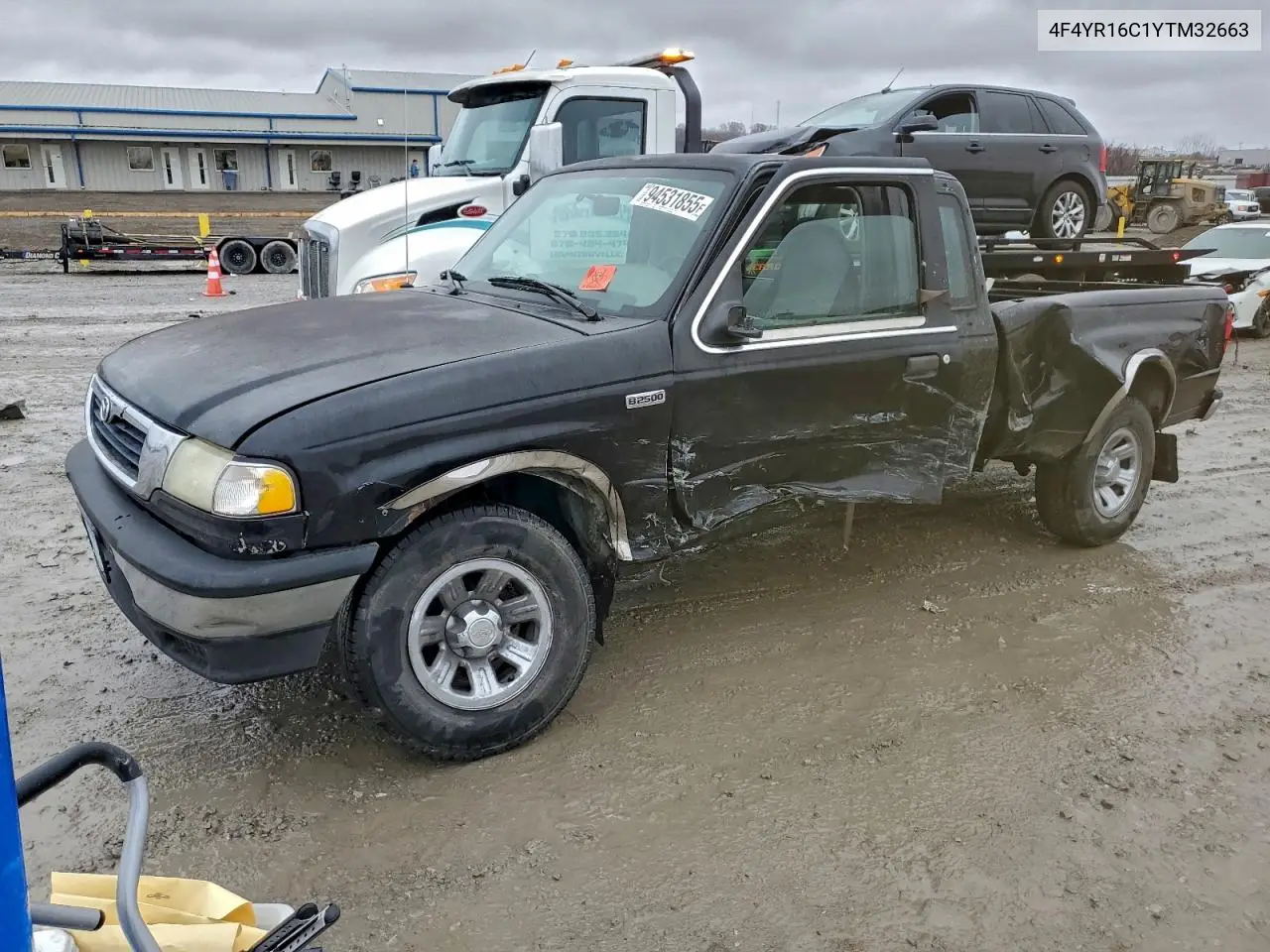 4F4YR16C1YTM32663 2000 Mazda B2500 Cab Plus