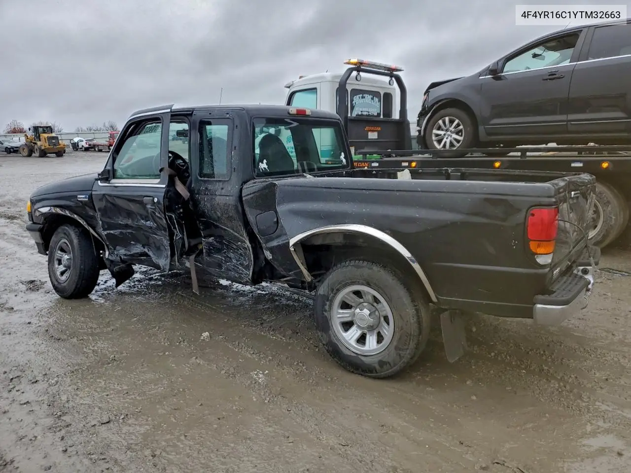 4F4YR16C1YTM32663 2000 Mazda B2500 Cab Plus