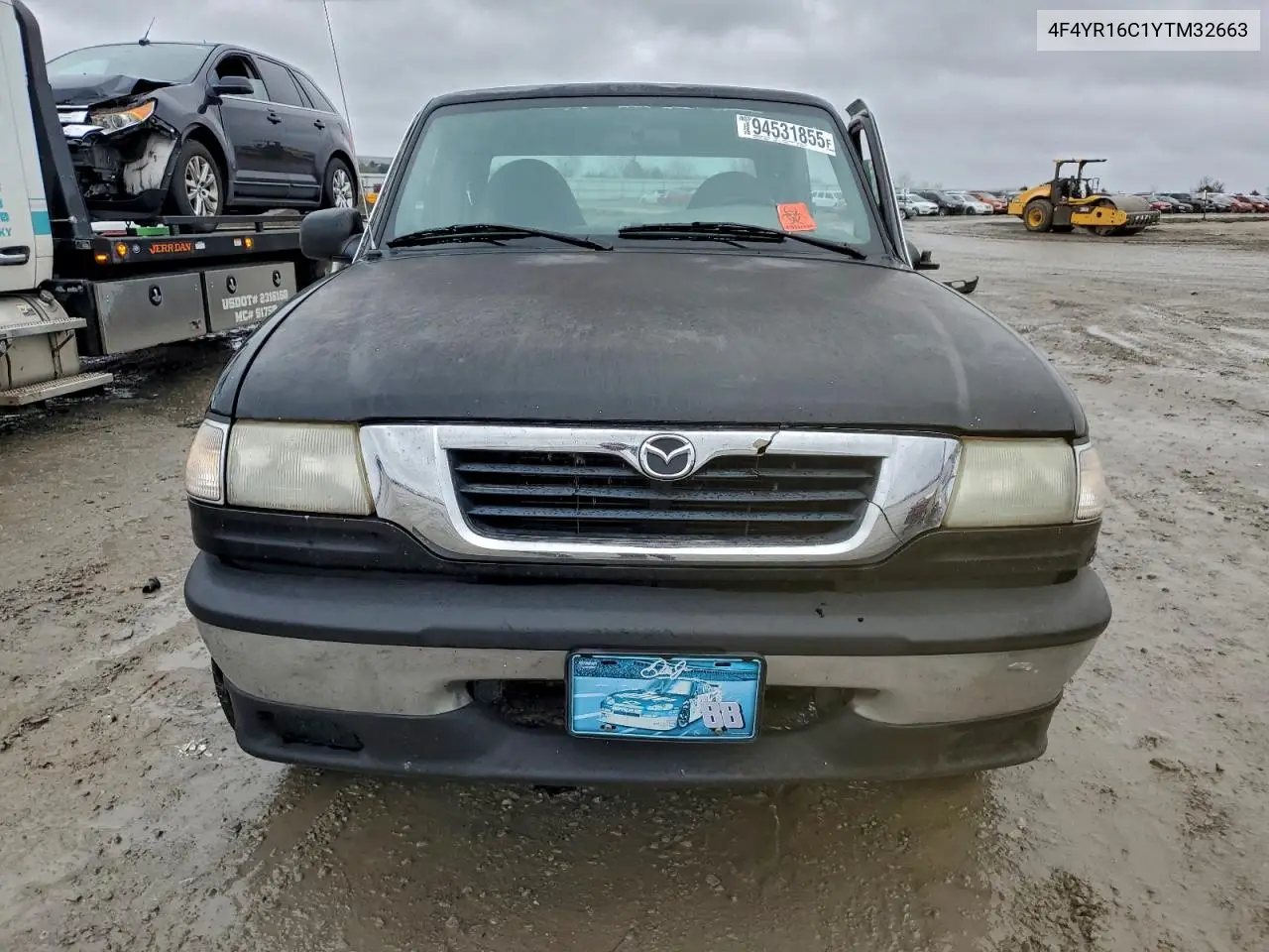 4F4YR16C1YTM32663 2000 Mazda B2500 Cab Plus