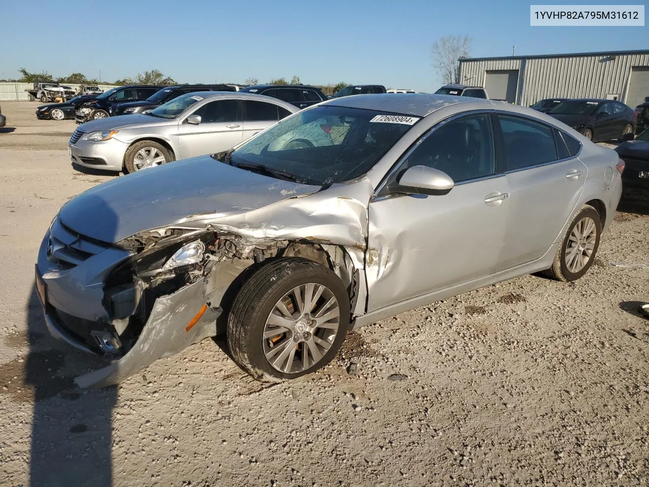 2009 Mazda 6 I VIN: 1YVHP82A795M31612 Lot: 72608904
