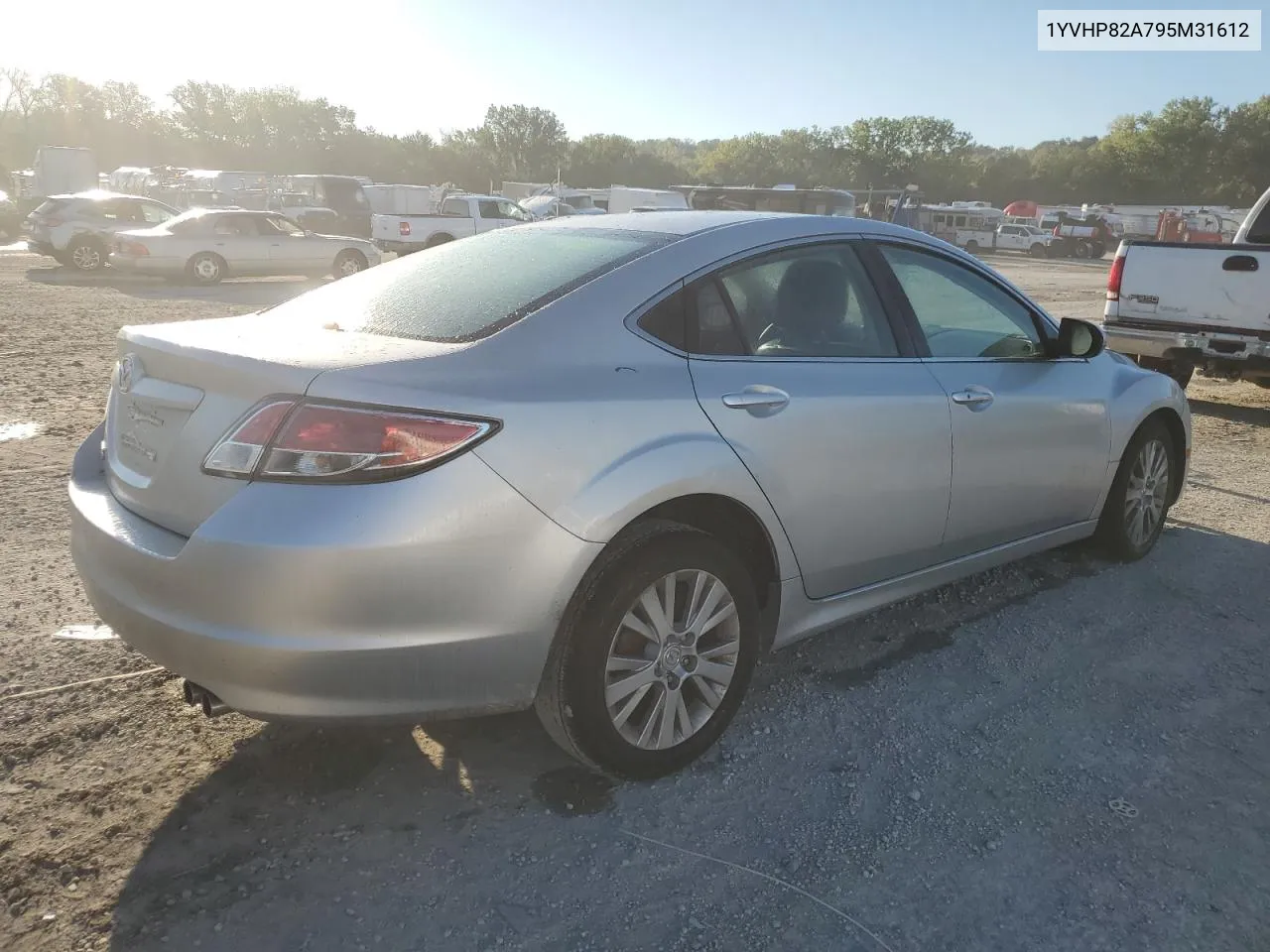 2009 Mazda 6 I VIN: 1YVHP82A795M31612 Lot: 72608904