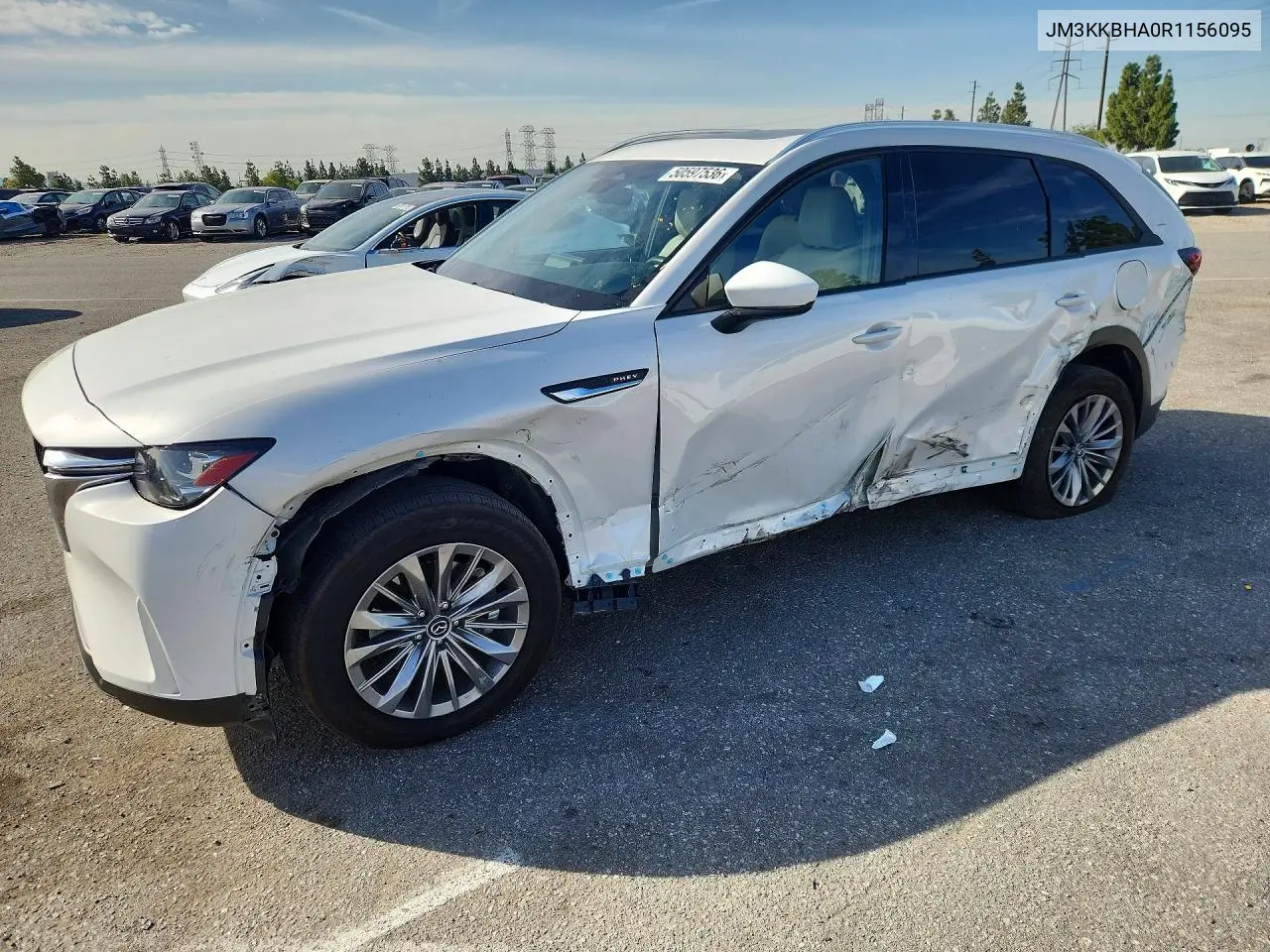 2024 Mazda Cx-90 Preferred VIN: JM3KKBHA0R1156095 Lot: 50597536