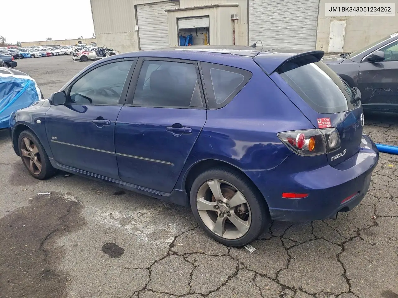 JM1BK343051234262 2005 Mazda 3 Hatchback