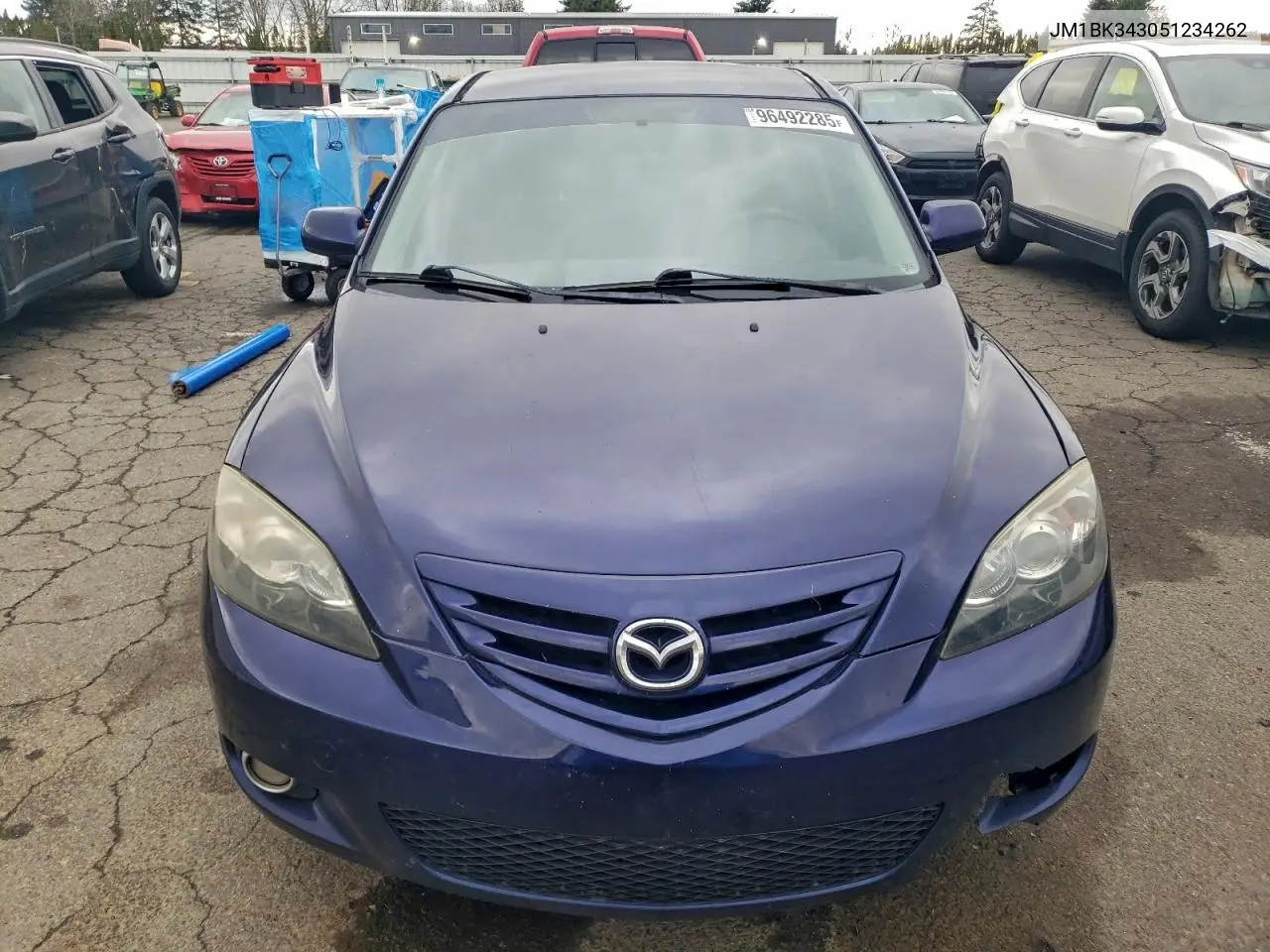 JM1BK343051234262 2005 Mazda 3 Hatchback