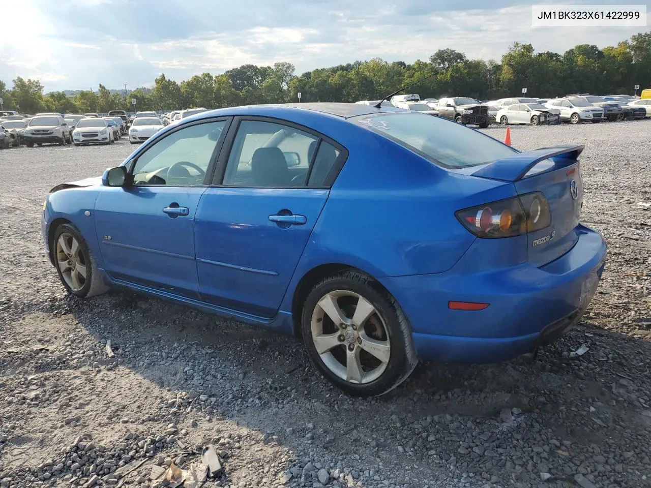 JM1BK323X61422999 2006 Mazda 3 S