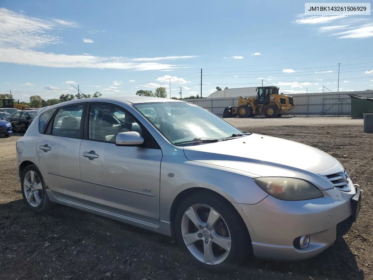 JM1BK143261506929 2006 Mazda 3 Hatchback