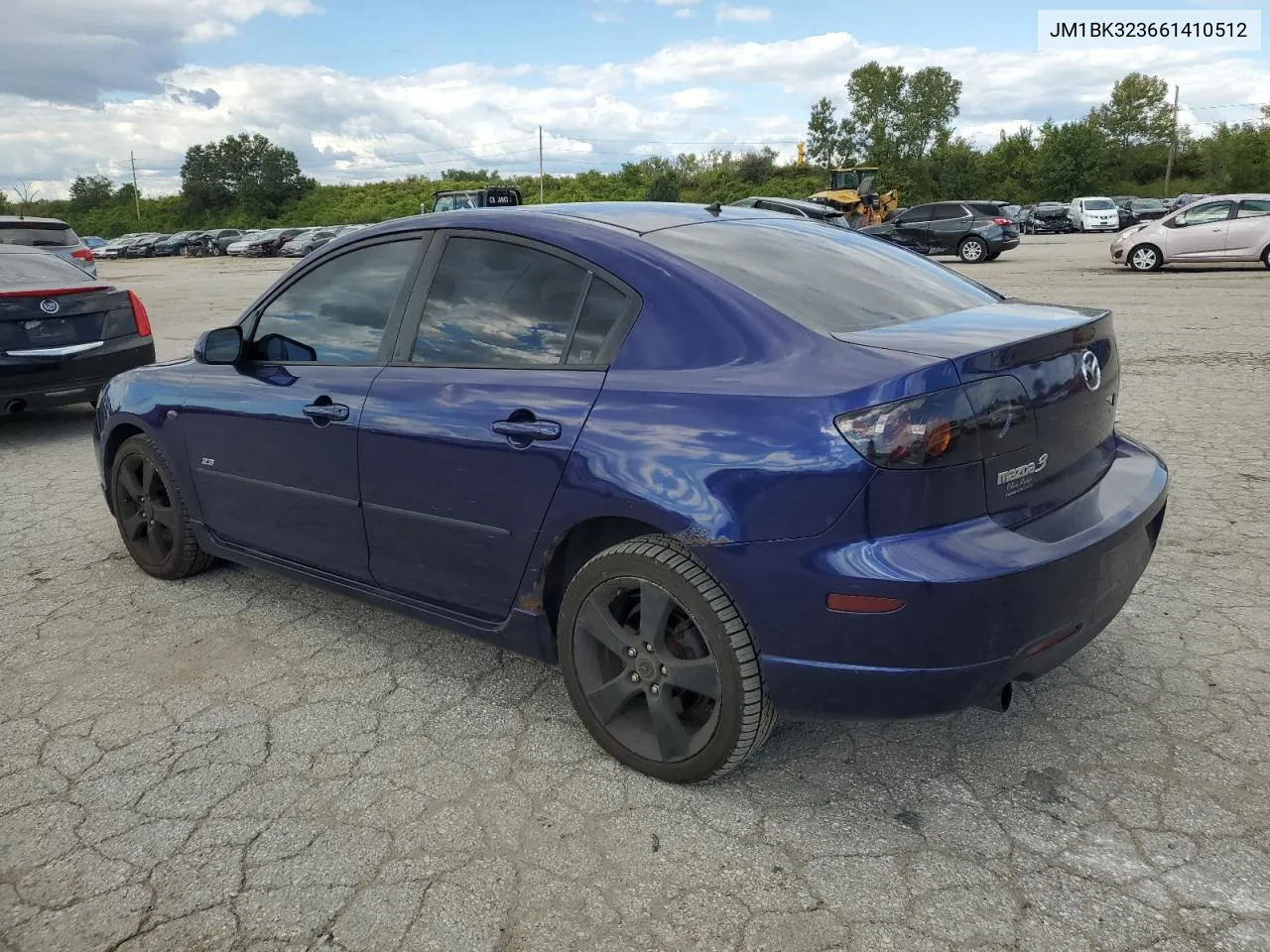 2006 Mazda 3 S VIN: JM1BK323661410512 Lot: 72643424