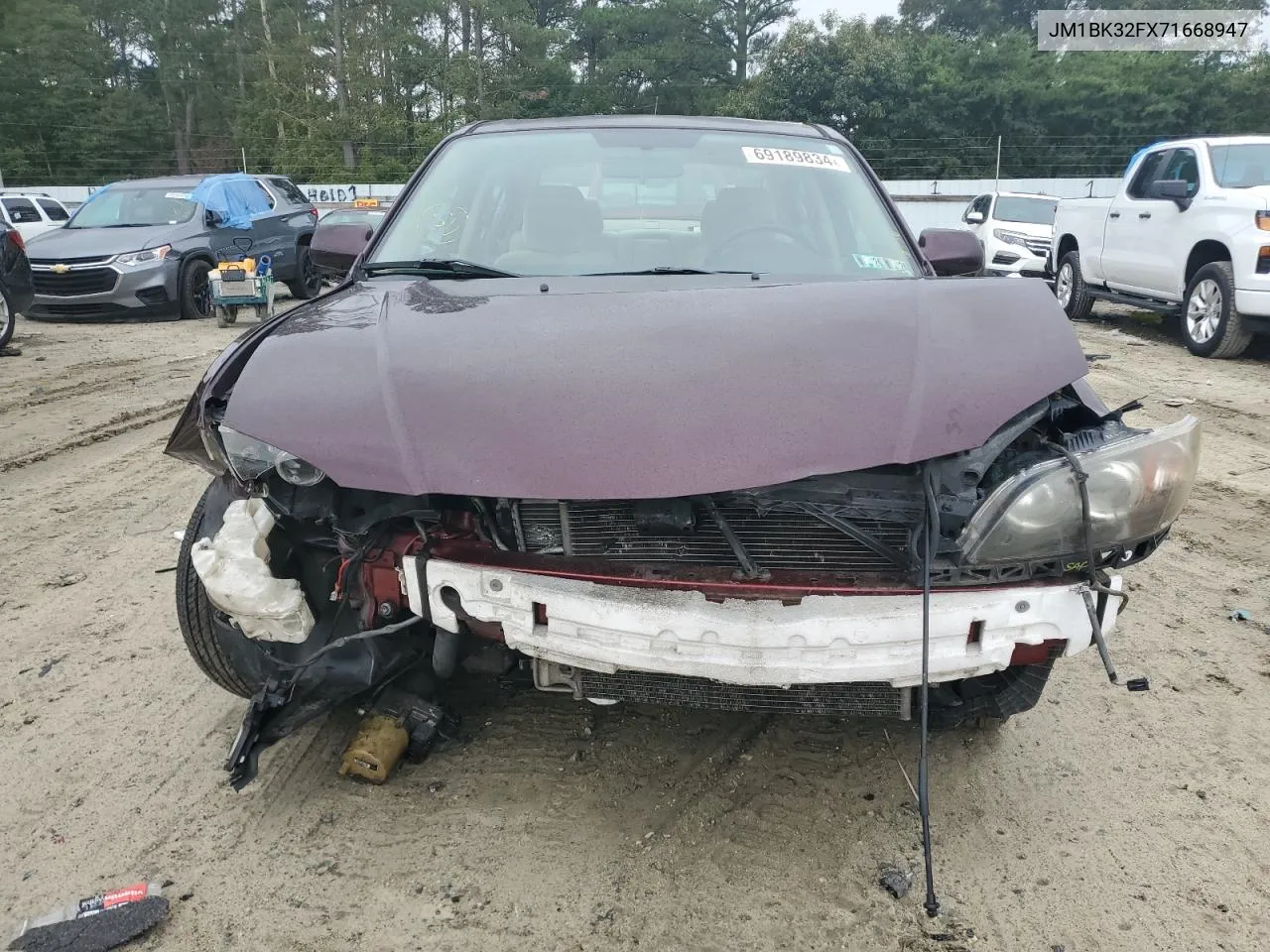 JM1BK32FX71668947 2007 Mazda 3 I