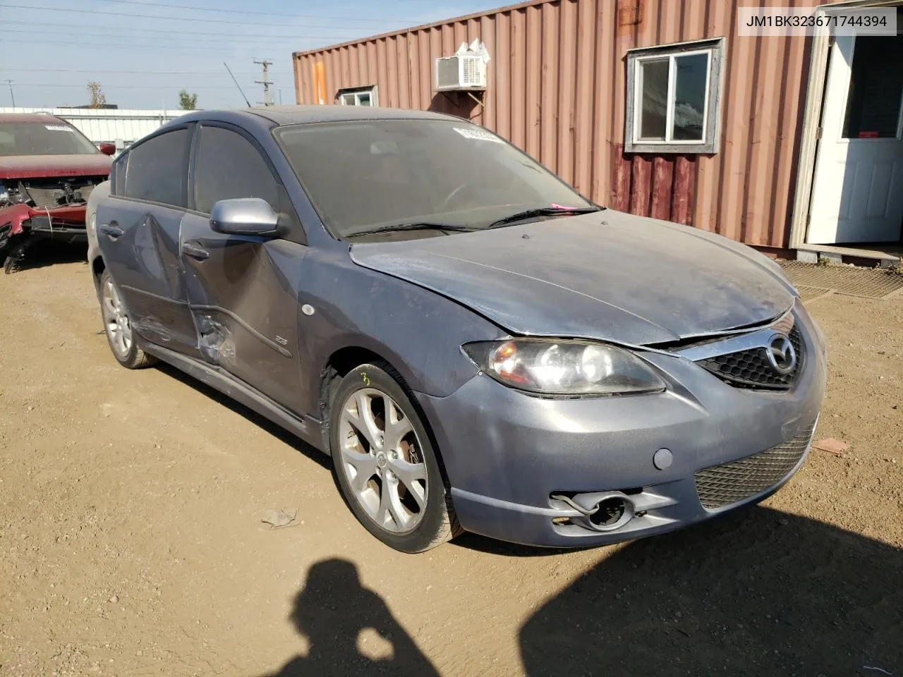 2007 Mazda 3 S VIN: JM1BK323671744394 Lot: 71672334