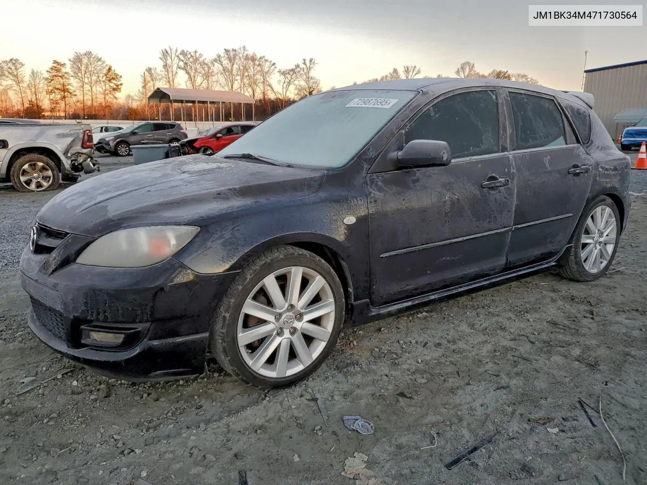 JM1BK34M471730564 2007 Mazda Speed 3