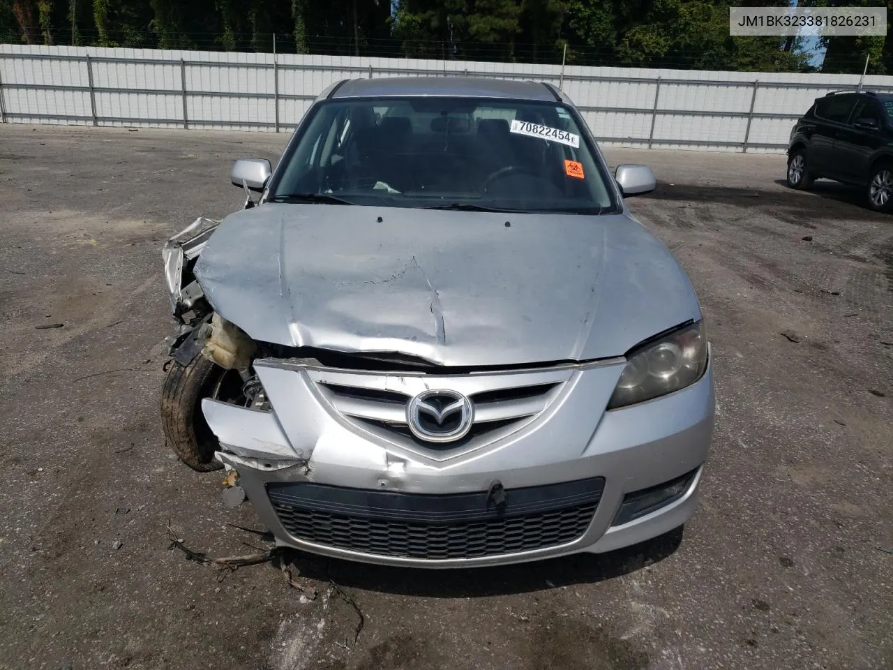 JM1BK323381826231 2008 Mazda 3 S