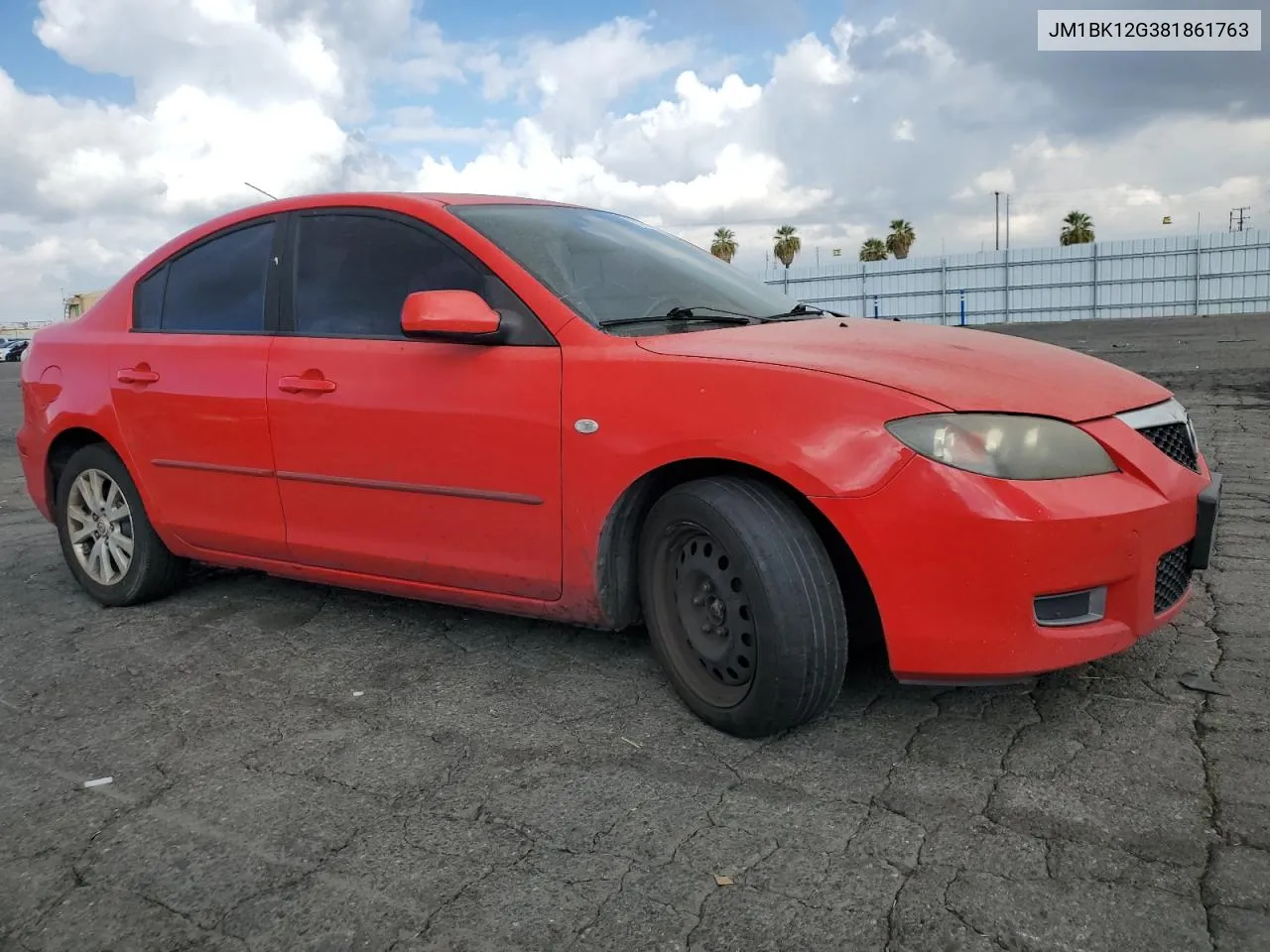 JM1BK12G381861763 2008 Mazda 3 I