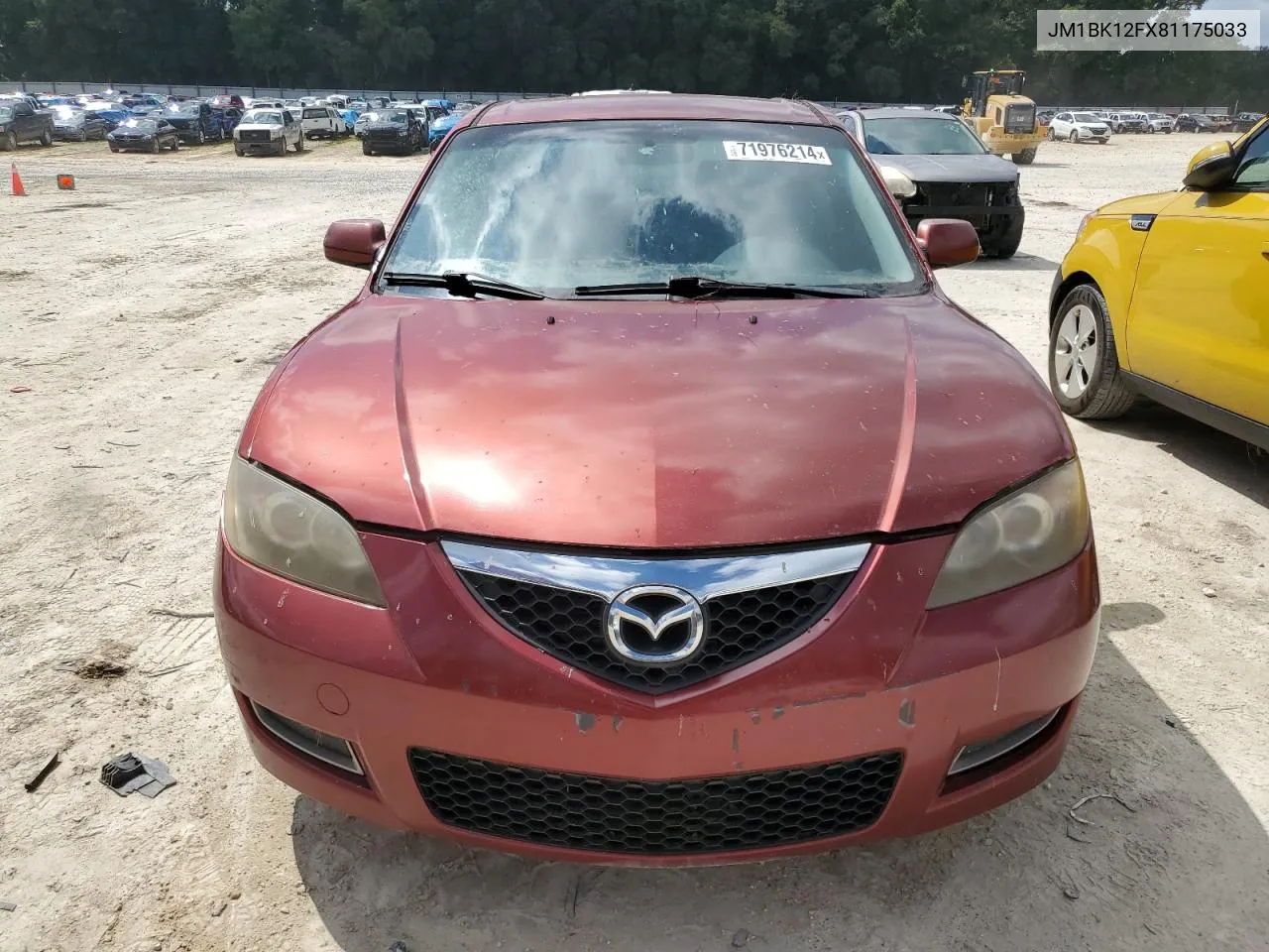 JM1BK12FX81175033 2008 Mazda 3 I