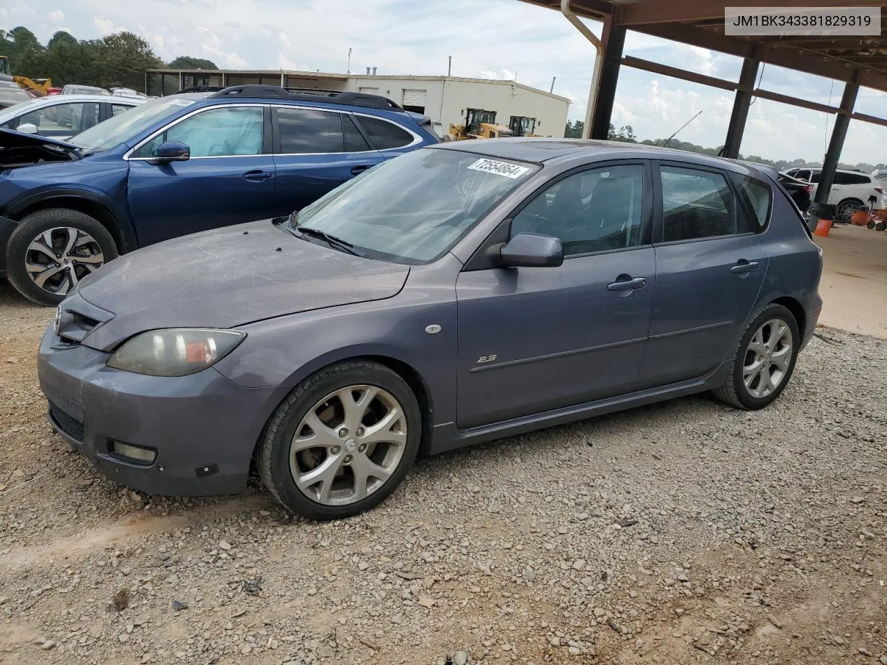 JM1BK343381829319 2008 Mazda 3 Hatchback