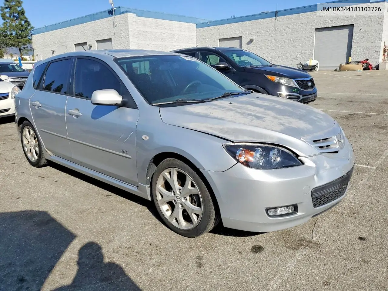 JM1BK344181103726 2008 Mazda 3 Hatchback