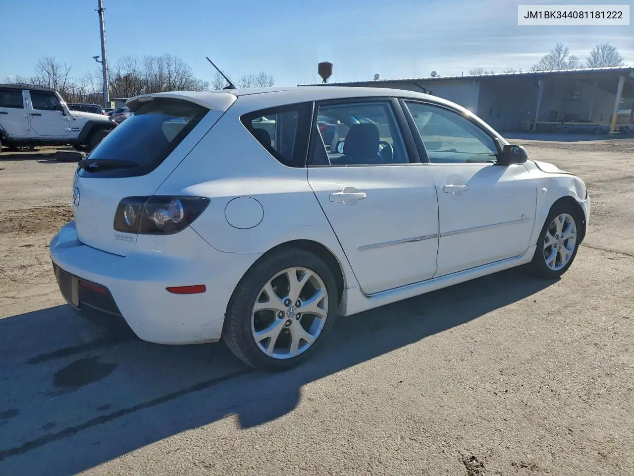 JM1BK344081181222 2008 Mazda 3 Hatchback