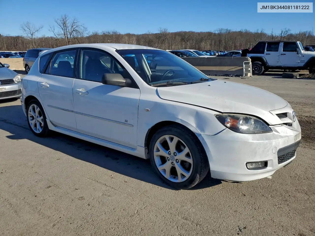 JM1BK344081181222 2008 Mazda 3 Hatchback