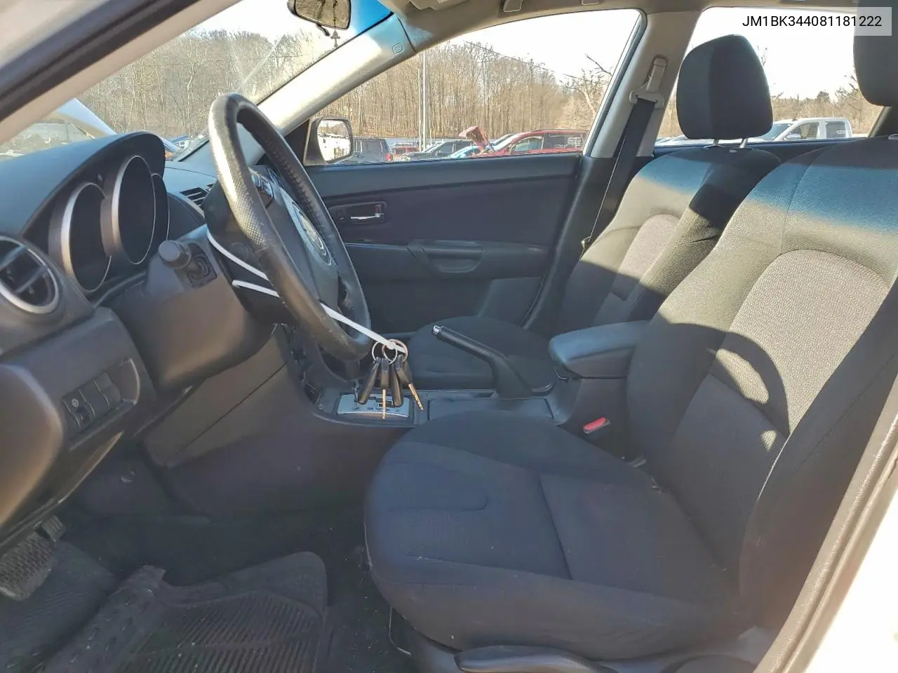 JM1BK344081181222 2008 Mazda 3 Hatchback