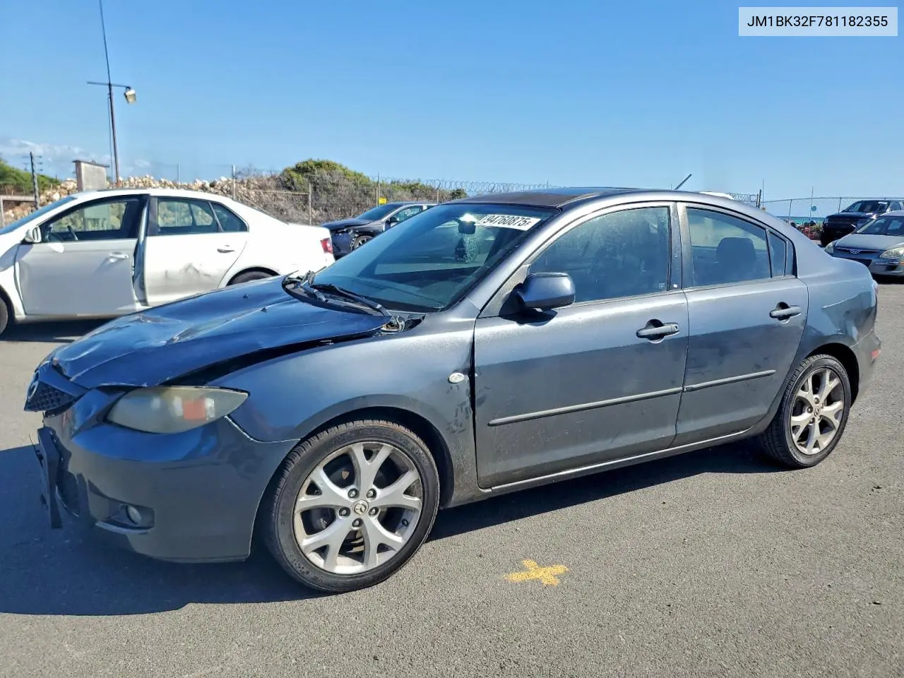 JM1BK32F781182355 2008 Mazda 3 I