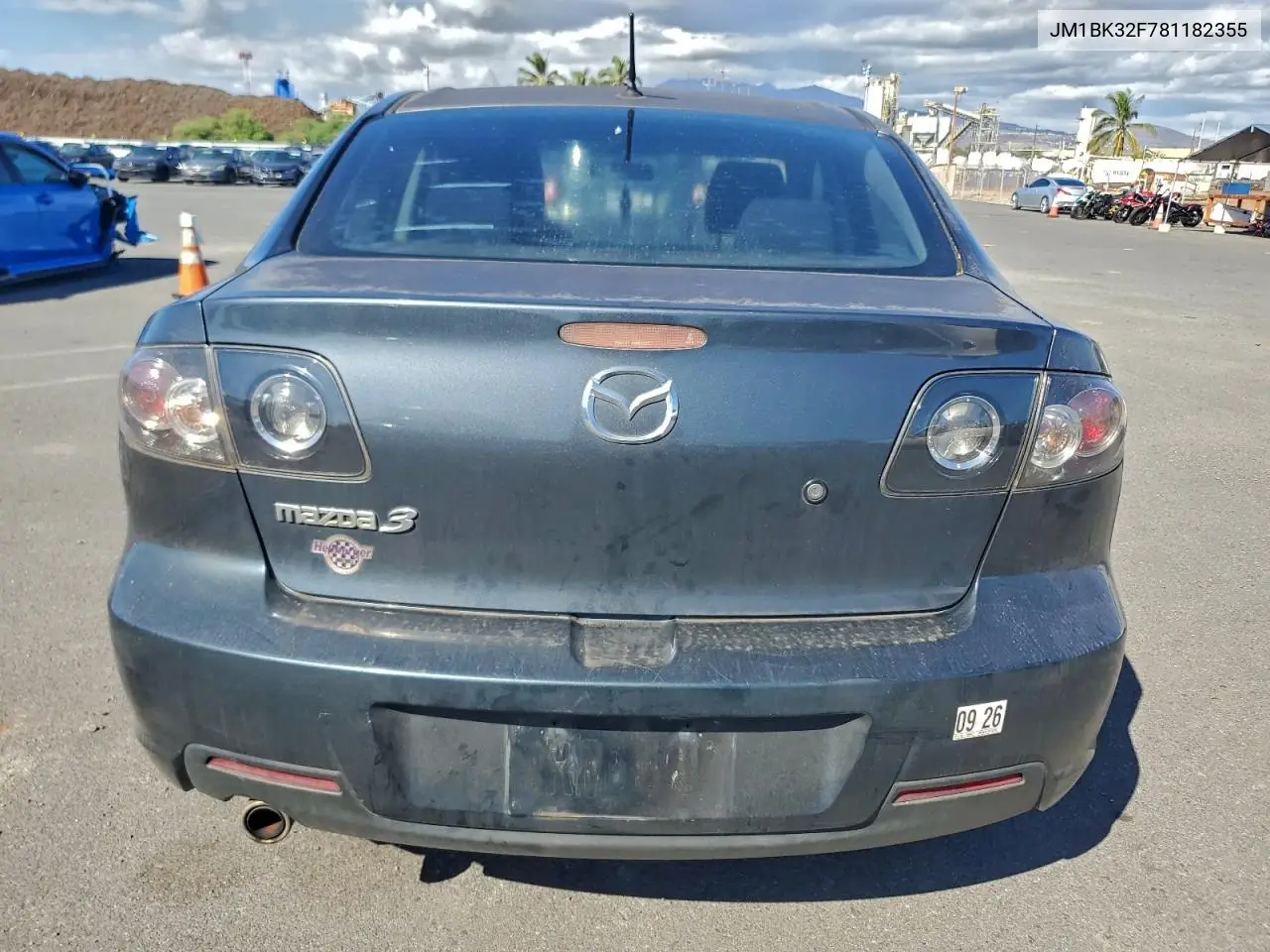 JM1BK32F781182355 2008 Mazda 3 I
