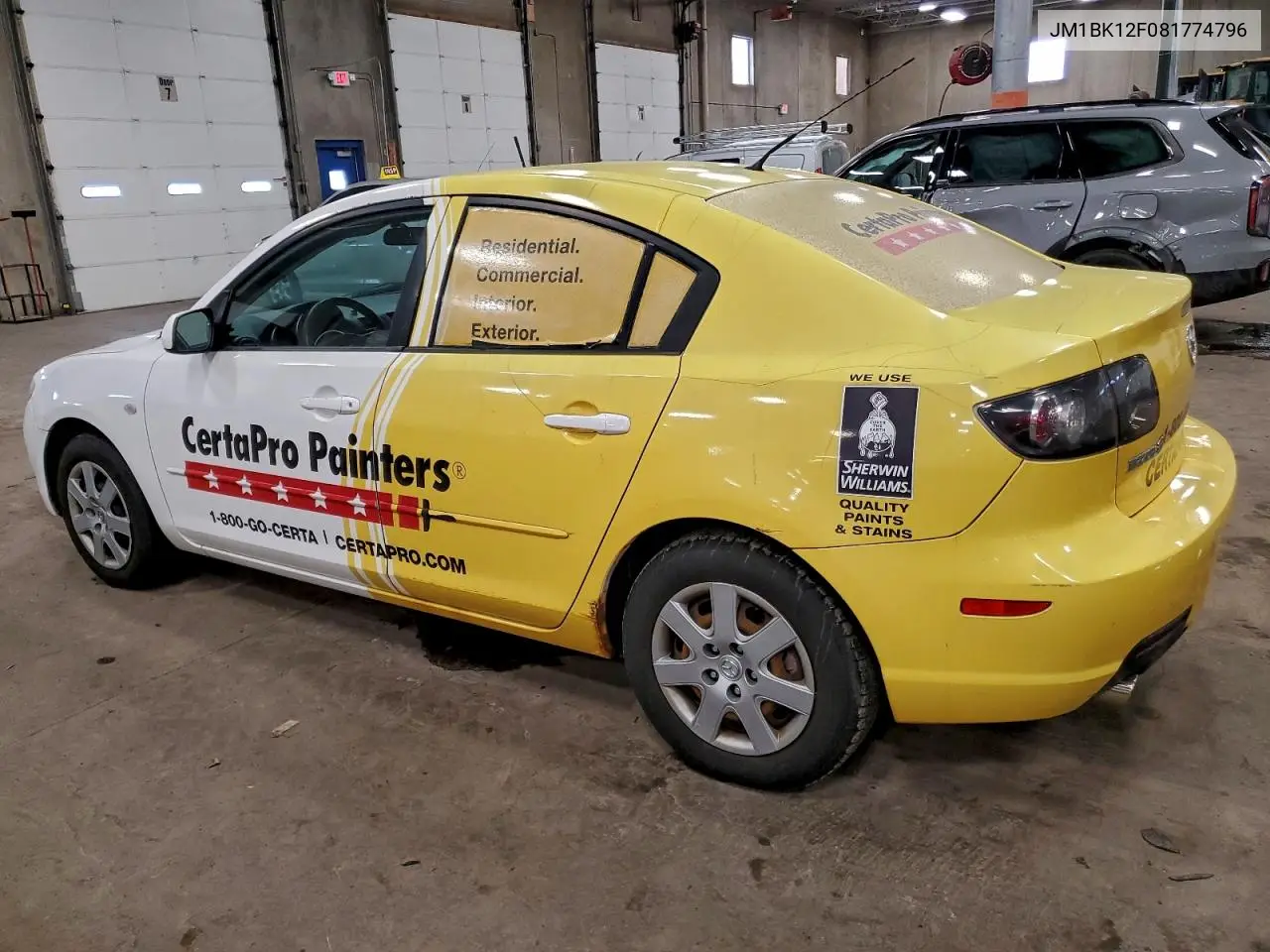 JM1BK12F081774796 2008 Mazda 3 I
