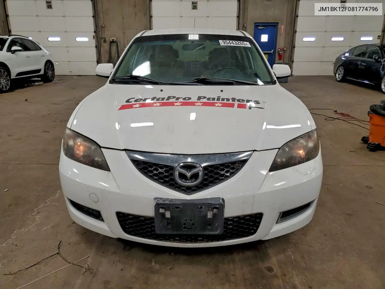 JM1BK12F081774796 2008 Mazda 3 I