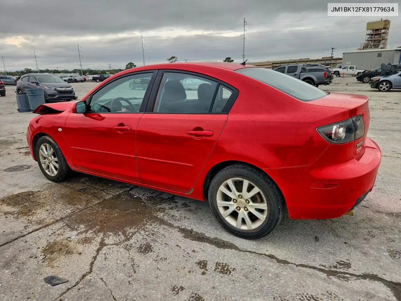 JM1BK12FX81779634 2008 Mazda 3 I
