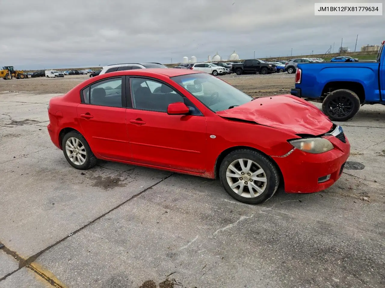 JM1BK12FX81779634 2008 Mazda 3 I