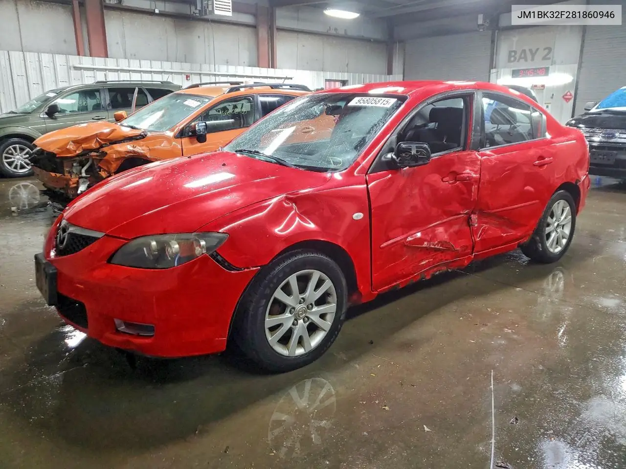 JM1BK32F281860946 2008 Mazda 3 I