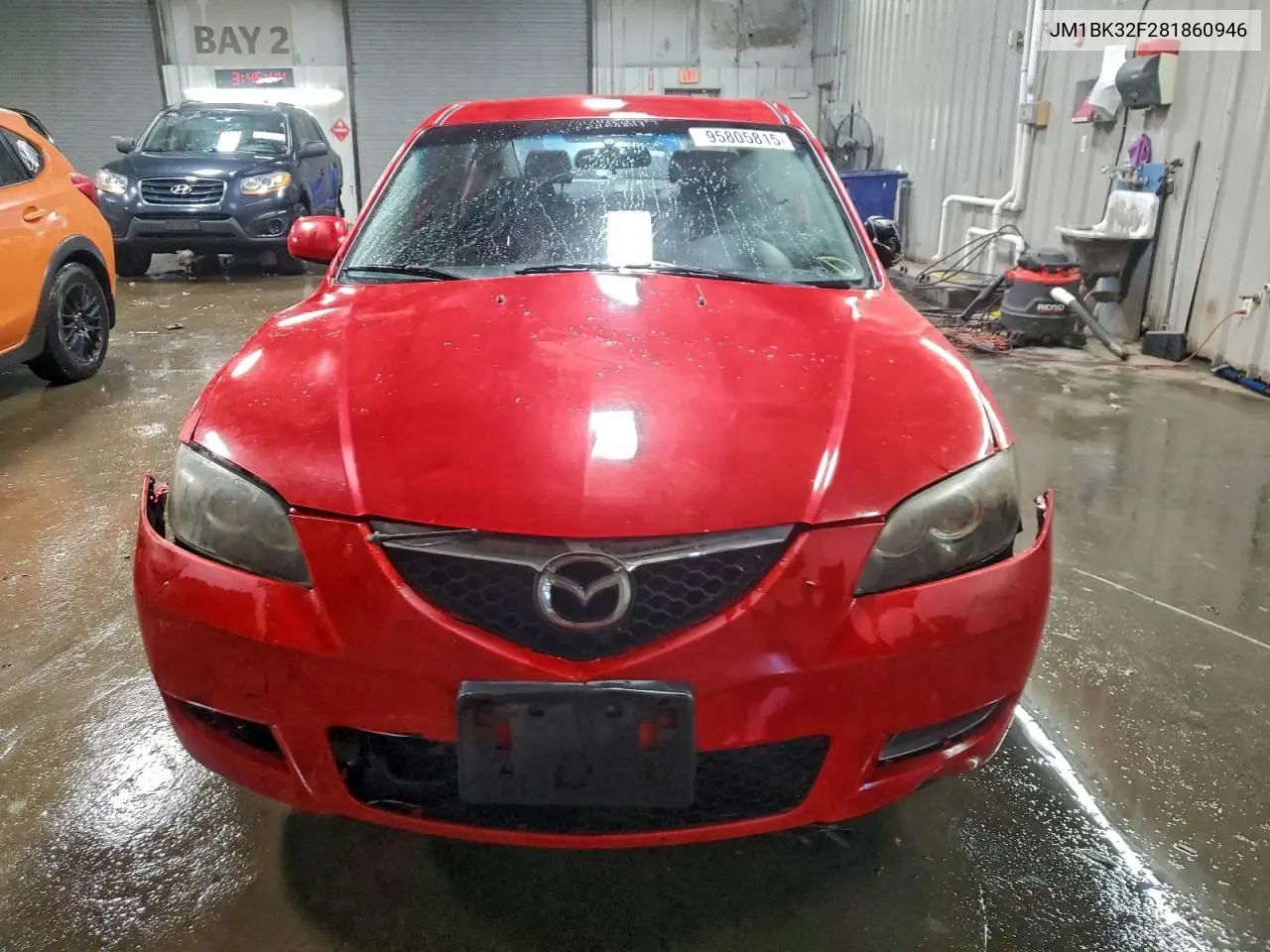 JM1BK32F281860946 2008 Mazda 3 I