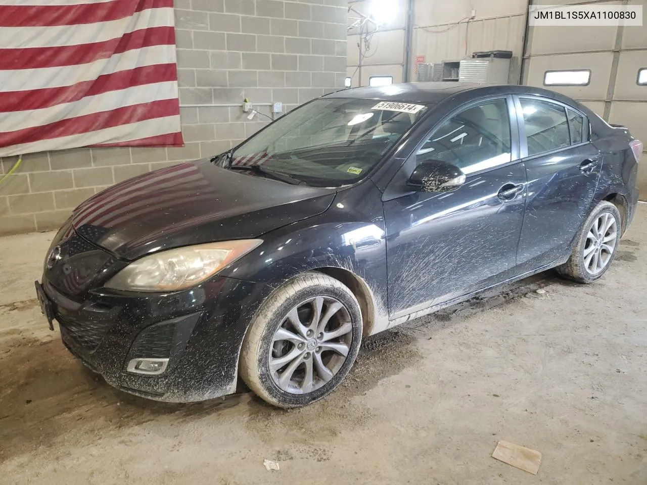 JM1BL1S5XA1100830 2010 Mazda 3 S