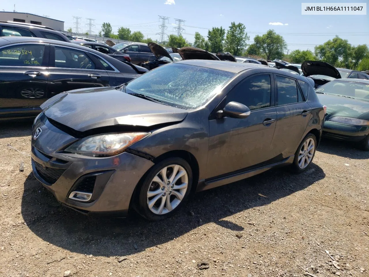 2010 Mazda 3 S VIN: JM1BL1H66A1111047 Lot: 59087574