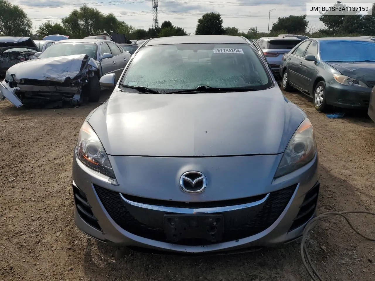 JM1BL1SF3A1137159 2010 Mazda 3 I