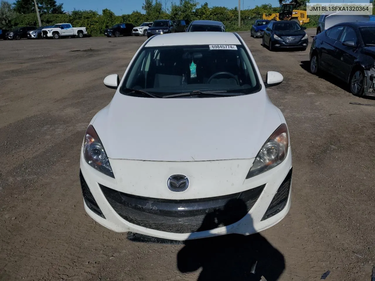 JM1BL1SFXA1320364 2010 Mazda 3 I