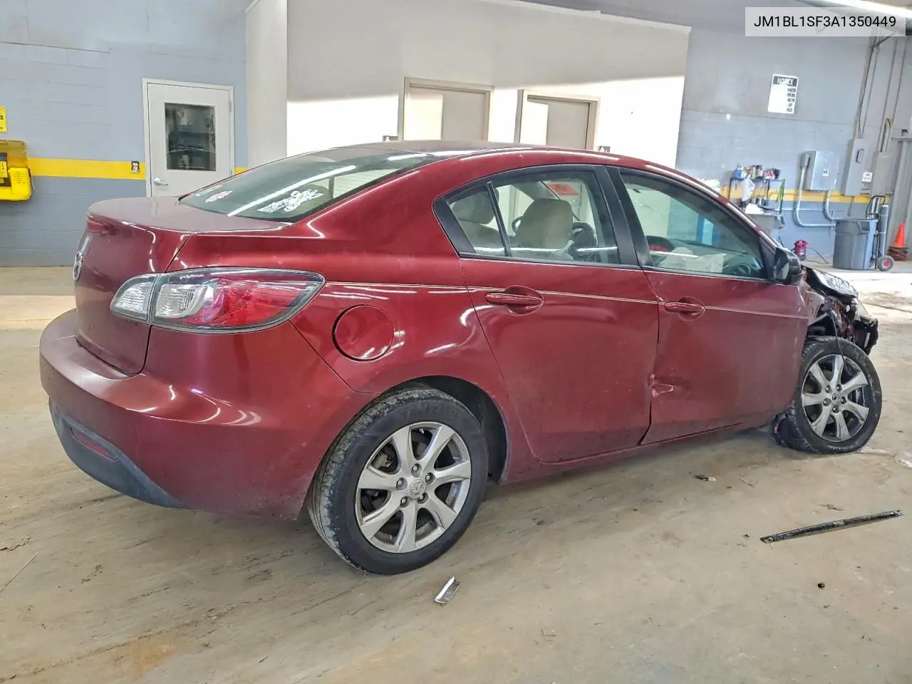 JM1BL1SF3A1350449 2010 Mazda 3 I