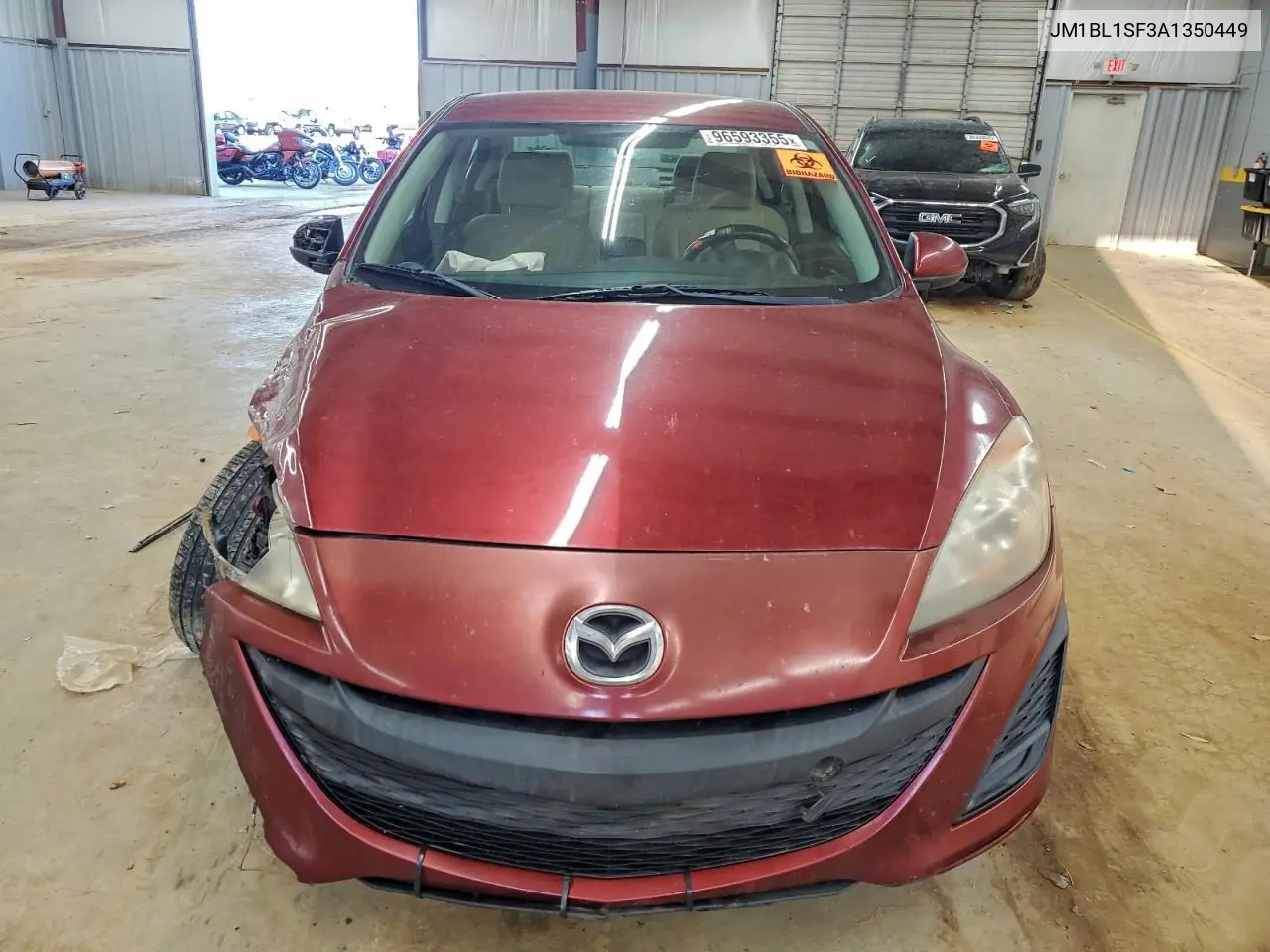 JM1BL1SF3A1350449 2010 Mazda 3 I