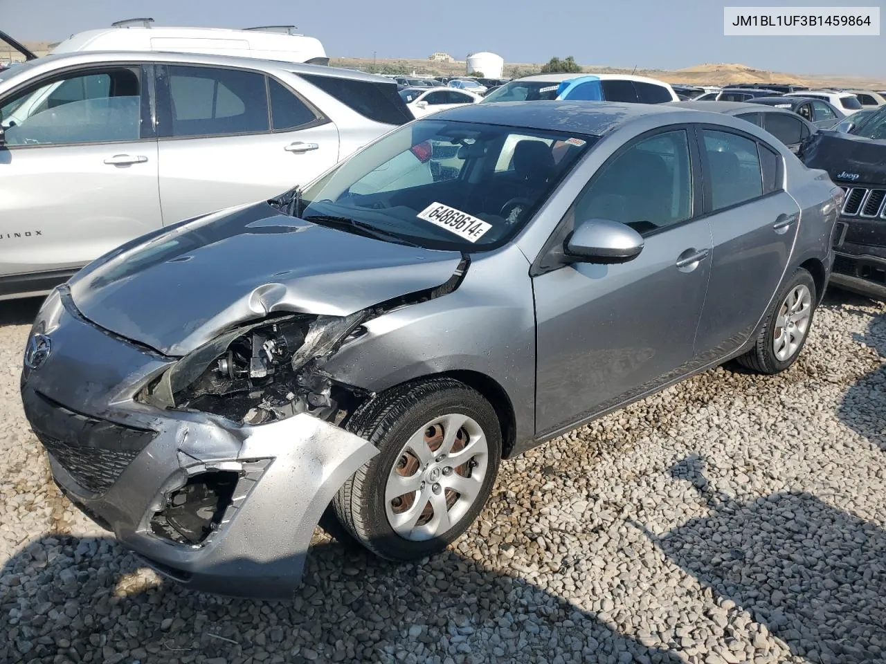 JM1BL1UF3B1459864 2011 Mazda 3 I